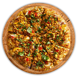 Cheese & Curry Pizza 