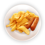 Kids 1/2 Smoked Sausage 